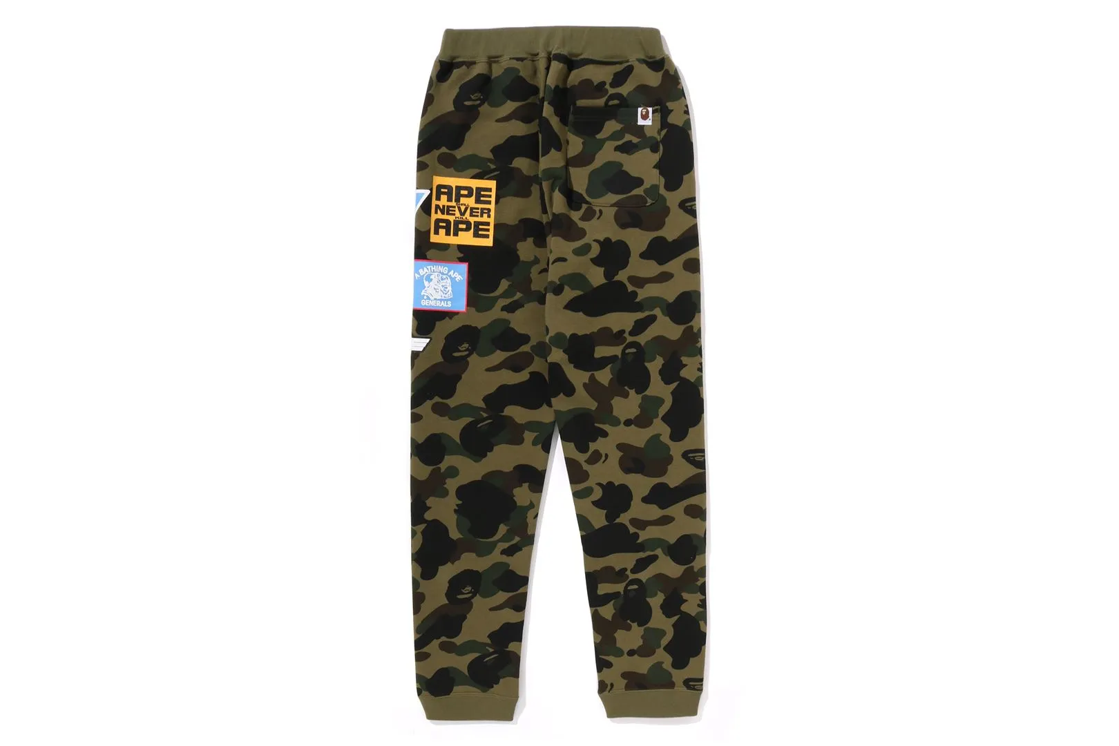 1ST CAMO PATCH PRINT SWEAT PANTS sold by Bape product image thumbnail 5