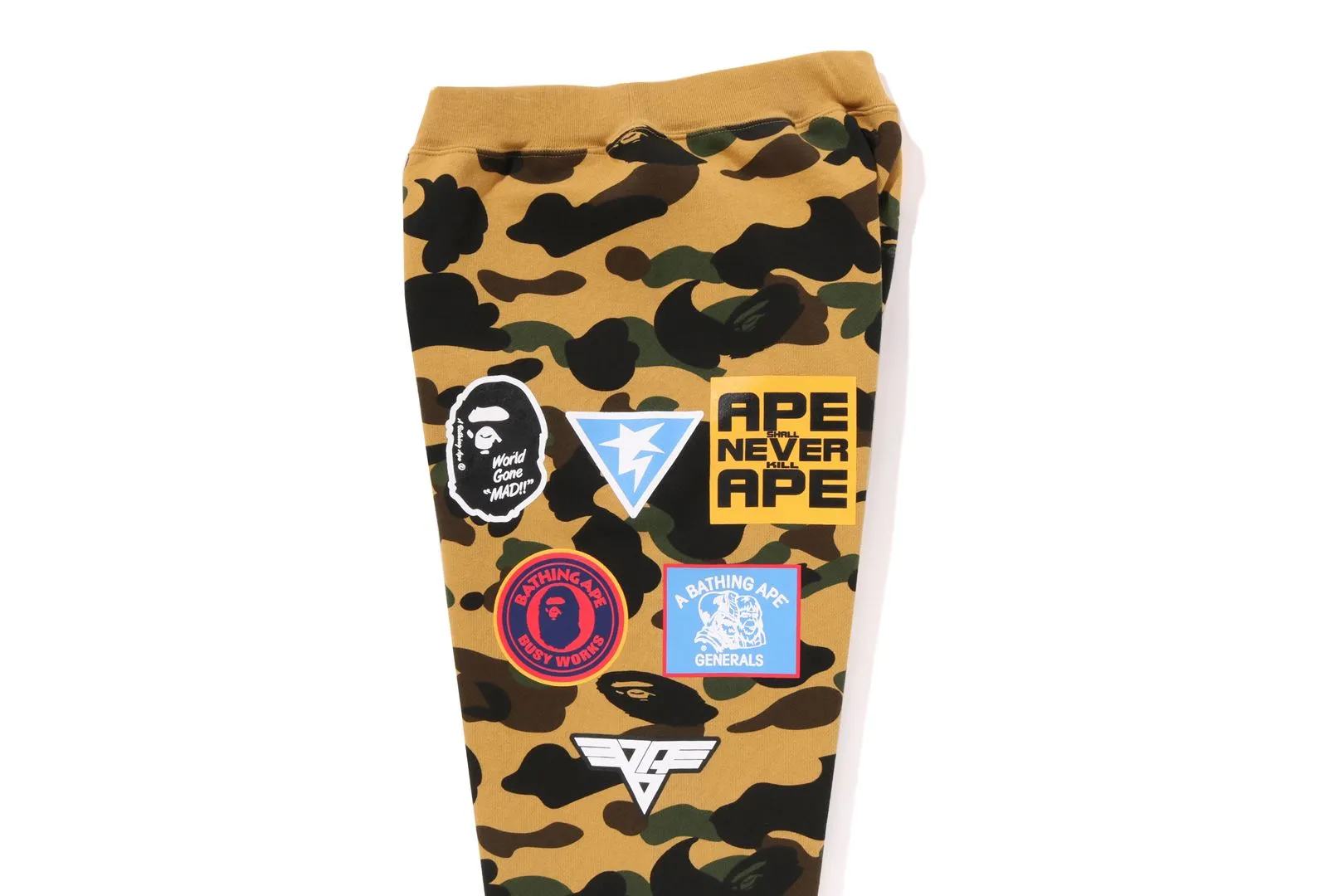 1ST CAMO PATCH PRINT SWEAT PANTS sold by Bape product image thumbnail 3