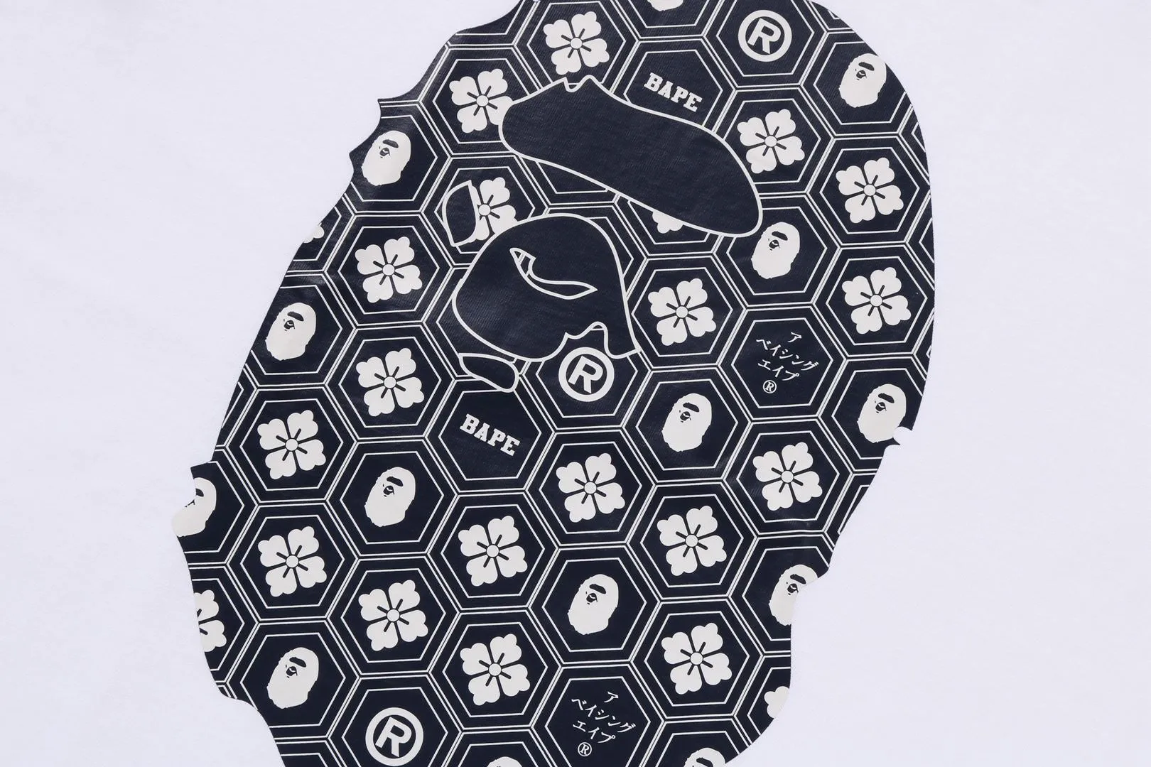 TRADITIONAL JAPANESE PATTERN APE HEAD TEE sold by Bape product image thumbnail 2