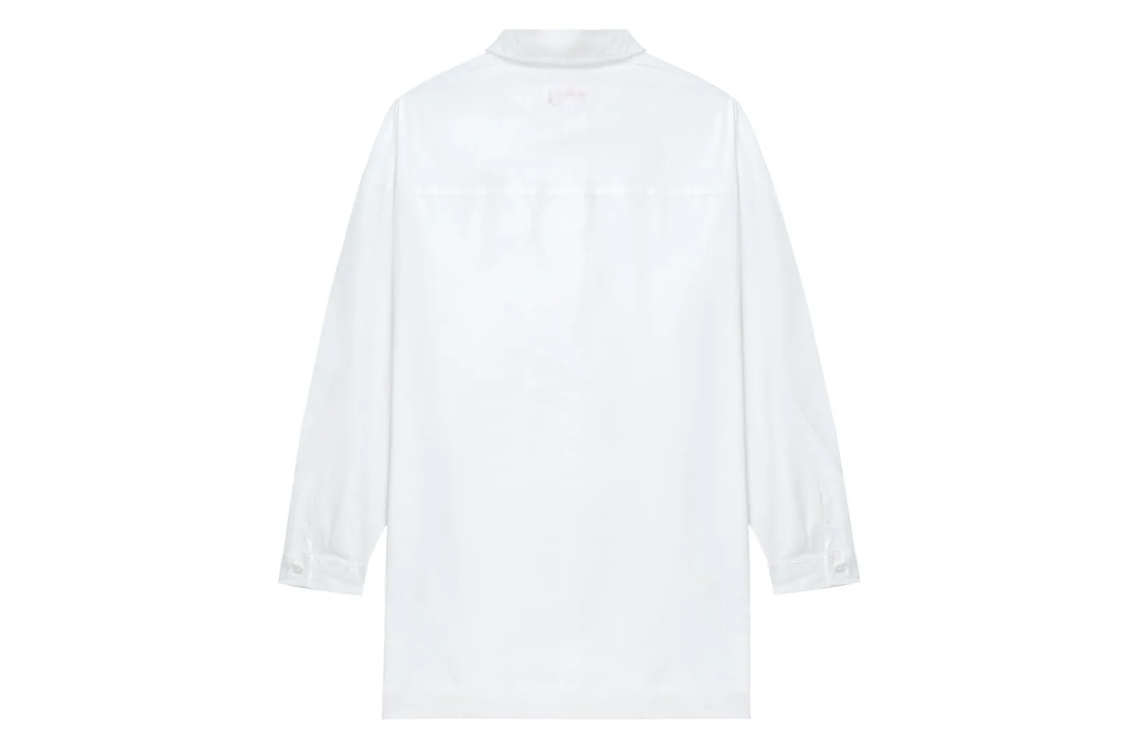 DRAWSTRING DETAILS BOYFRIEND SHIRT sold by Bape product image thumbnail 4