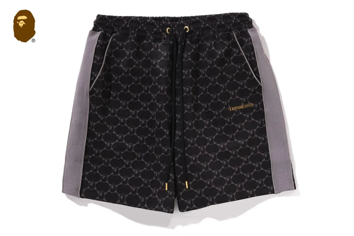 COLLEGE MONOGRAM RELAXED FIT SWEAT SHORTS sold by Bape