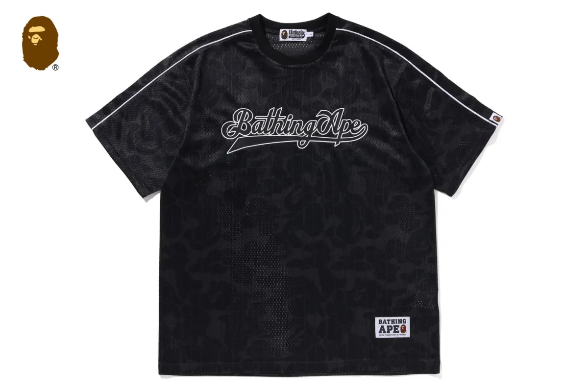 CAMO STRIPE BASEBALL LOGO RELAXED FIT TEE made by Bape