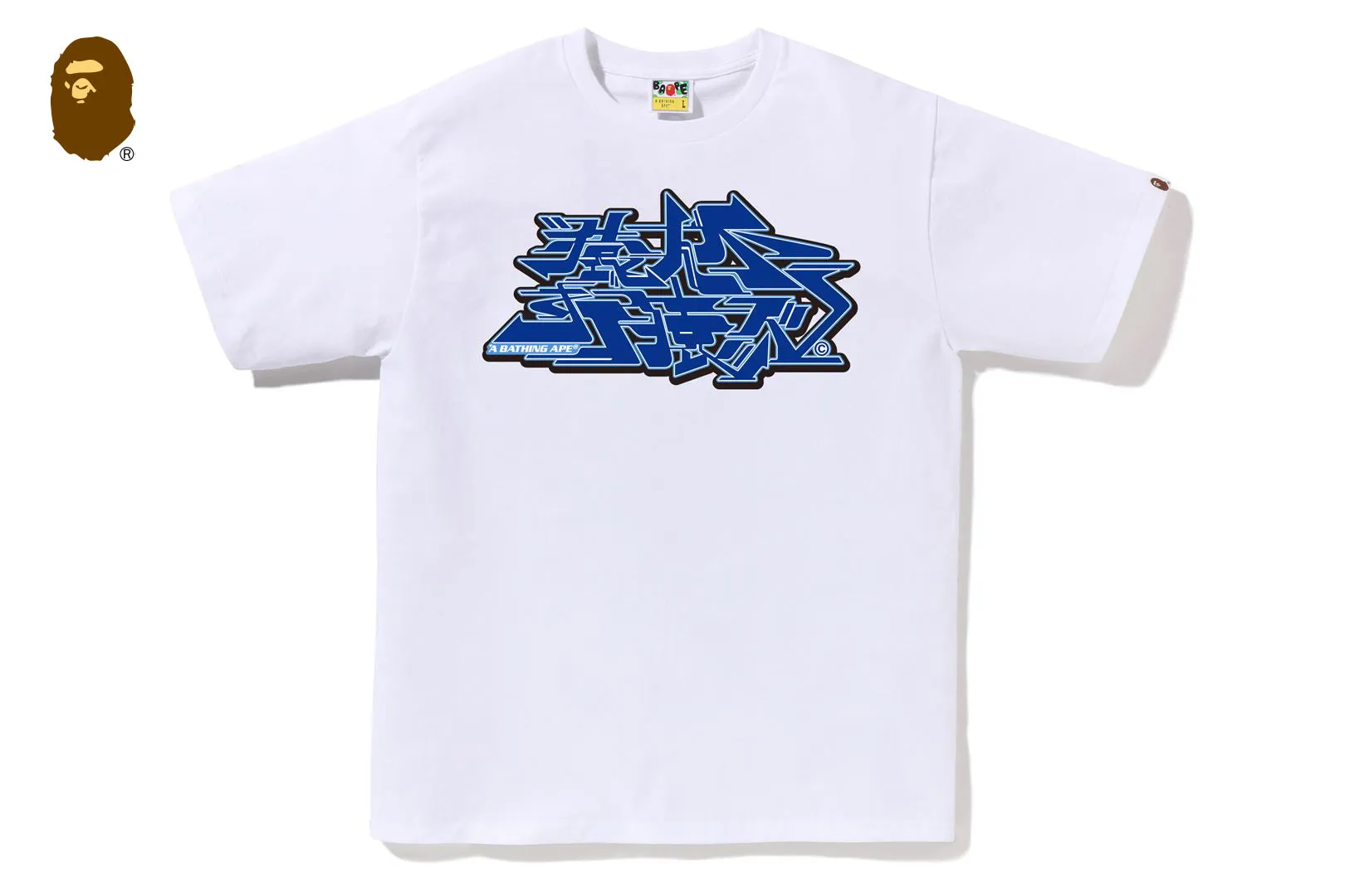 ASNKA KANJI GRAFFITI LOGO TEE sold by Bape