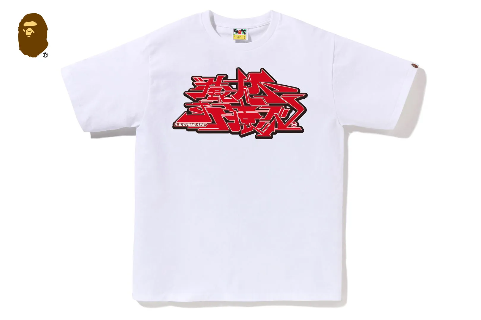 ASNKA KANJI GRAFFITI LOGO TEE sold by Bape product image thumbnail 3