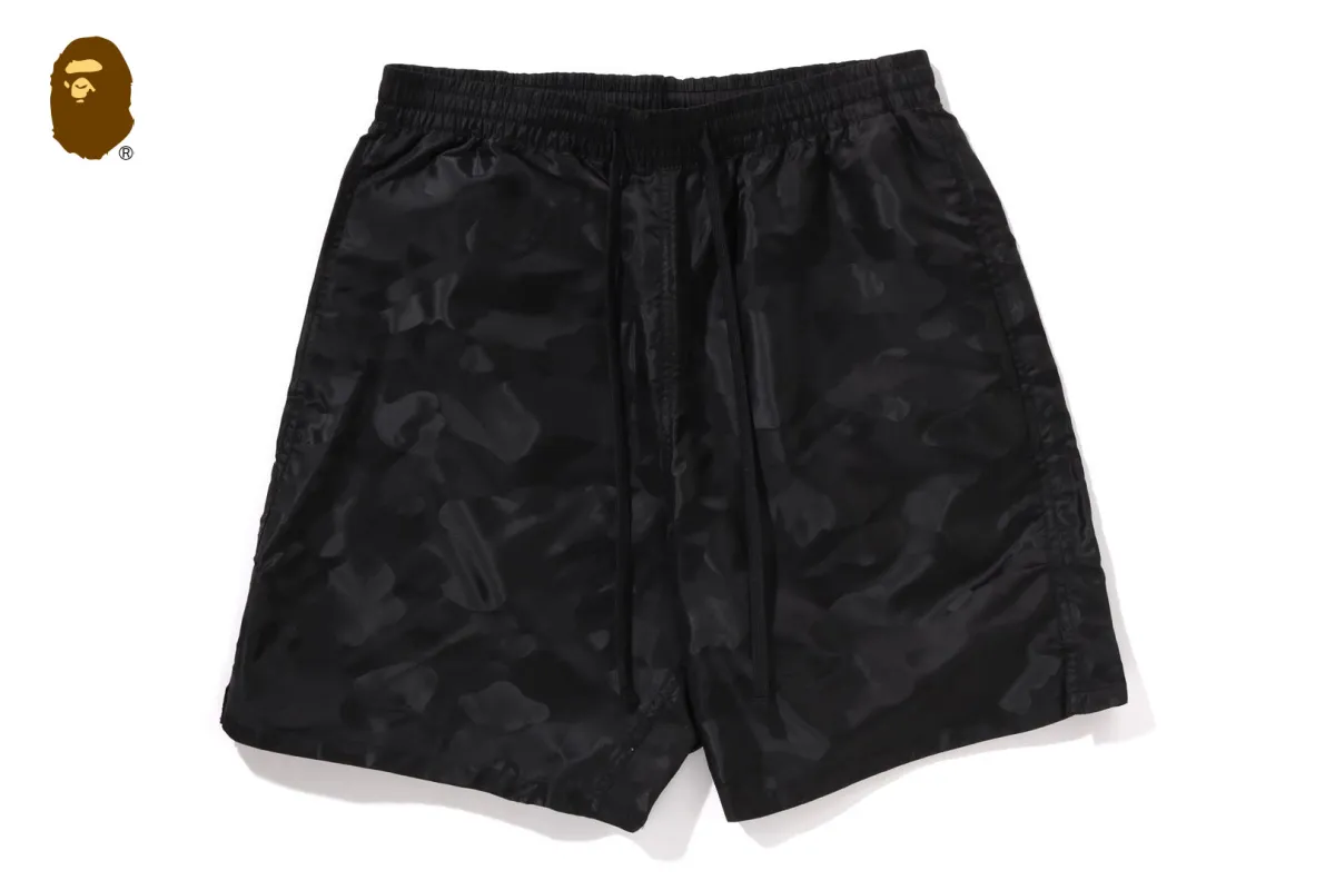 SOLID CAMO BATHING APE LOGO SHORTS sold by Bape