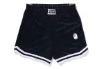 MULTILOGO REVERSIBLE RELAXED FIT SWEAT SHORTS sold by Bape