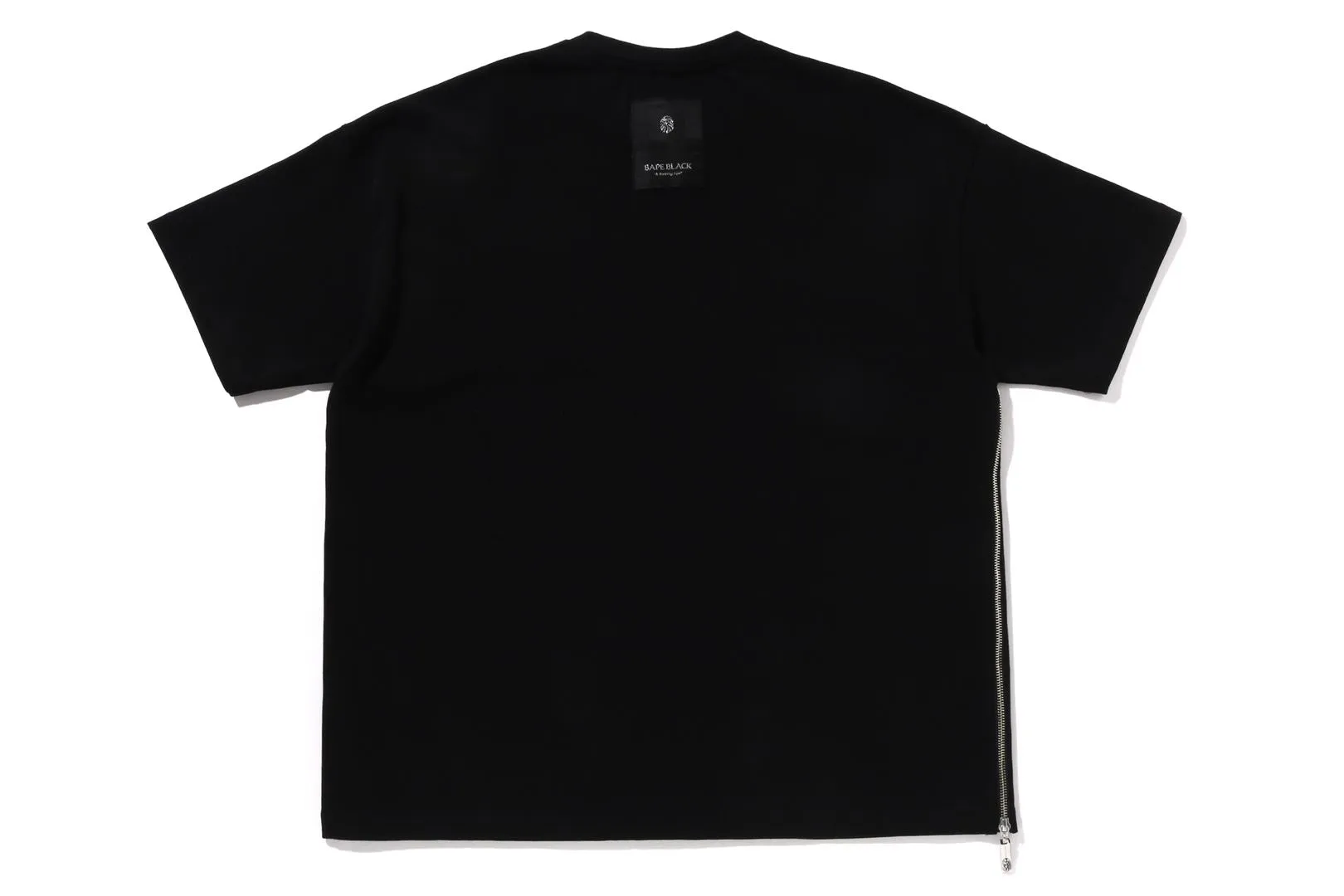 BAPE BLACK SIDE ZIPPED POCKET TEE sold by Bape product image thumbnail 2