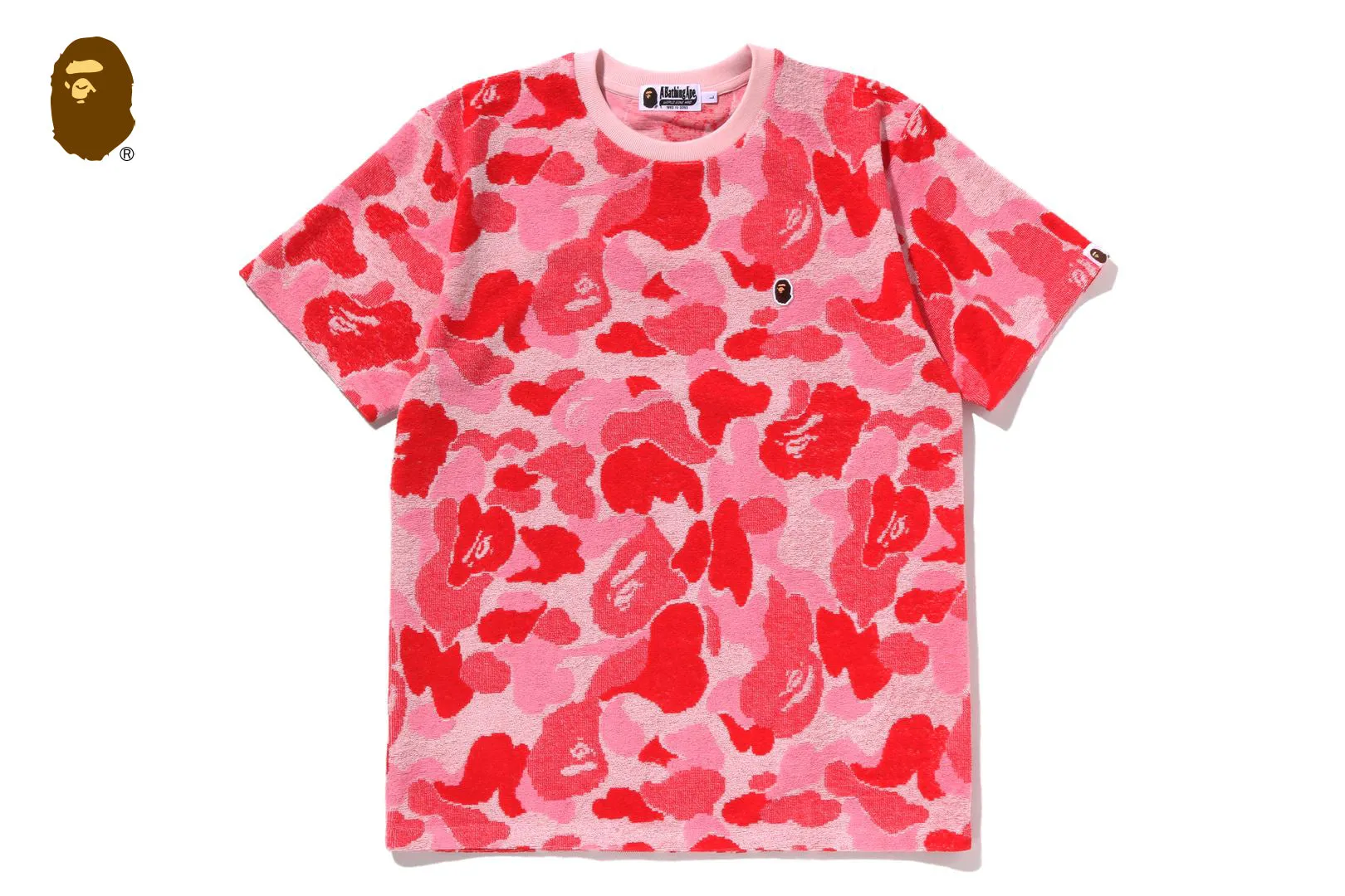 ABC CAMO PILE JACQUARD ONE POINT TEE sold by Bape product image thumbnail 4