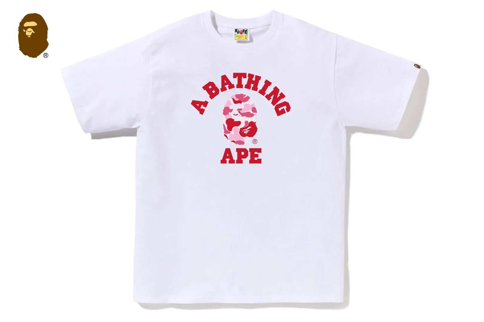 ABC CAMO COLLEGE TEE sold by Bape product image thumbnail 5