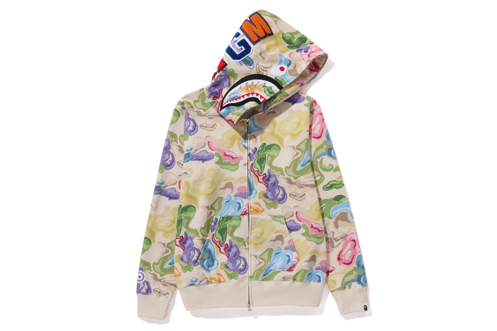 BAPE ART CAMO SHARK FULL ZIP HOODIE sold by Bape product image thumbnail 3