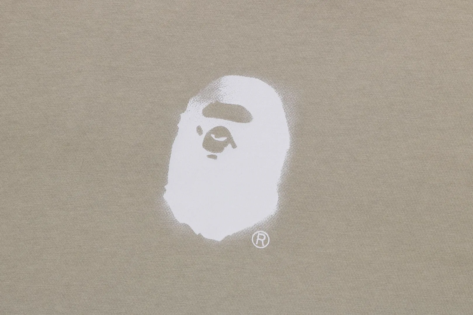 PIGMENT PRINT APE HEAD RELAXED FIT TEE sold by Bape product image thumbnail 3