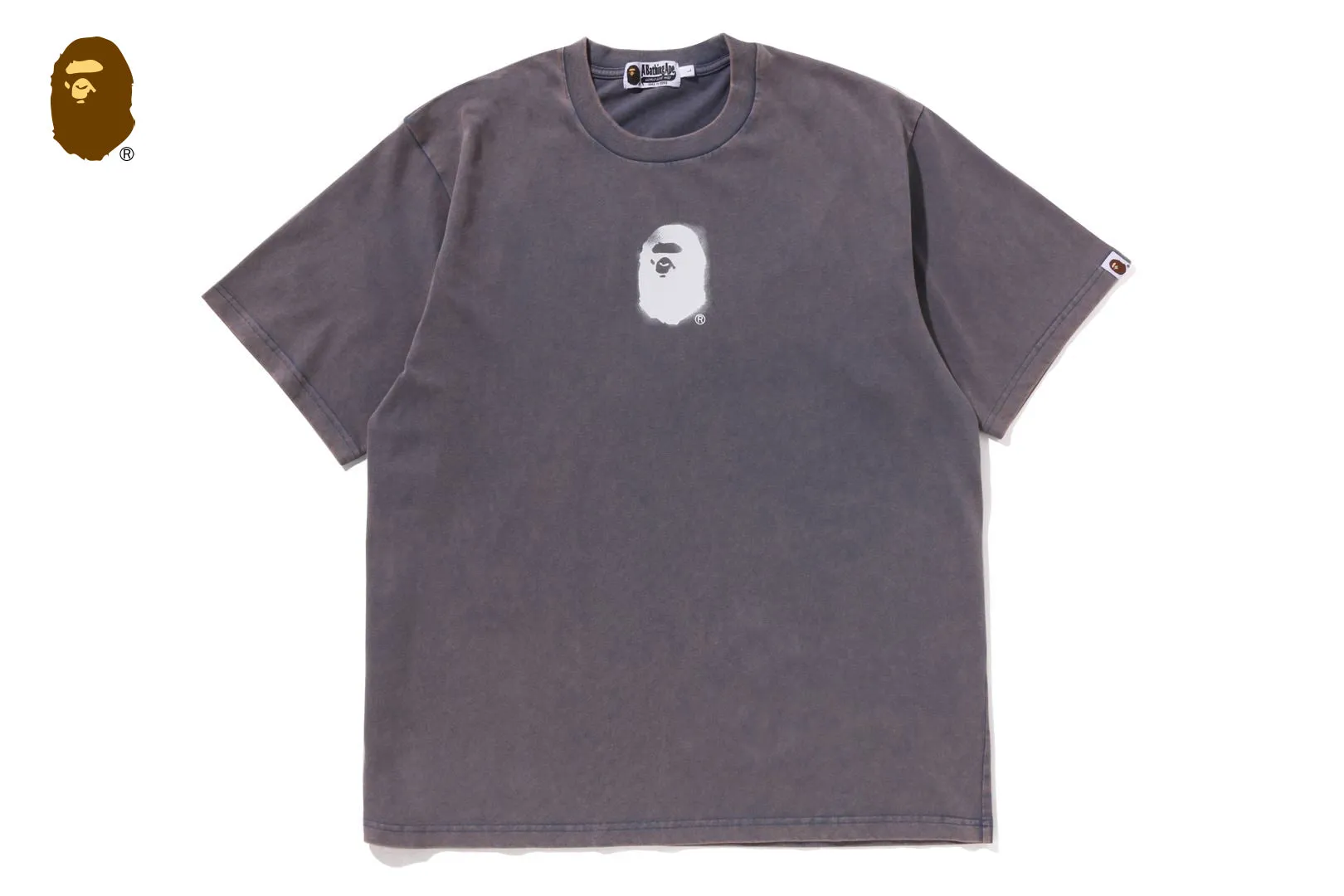 PIGMENT PRINT APE HEAD RELAXED FIT TEE sold by Bape product image thumbnail 5