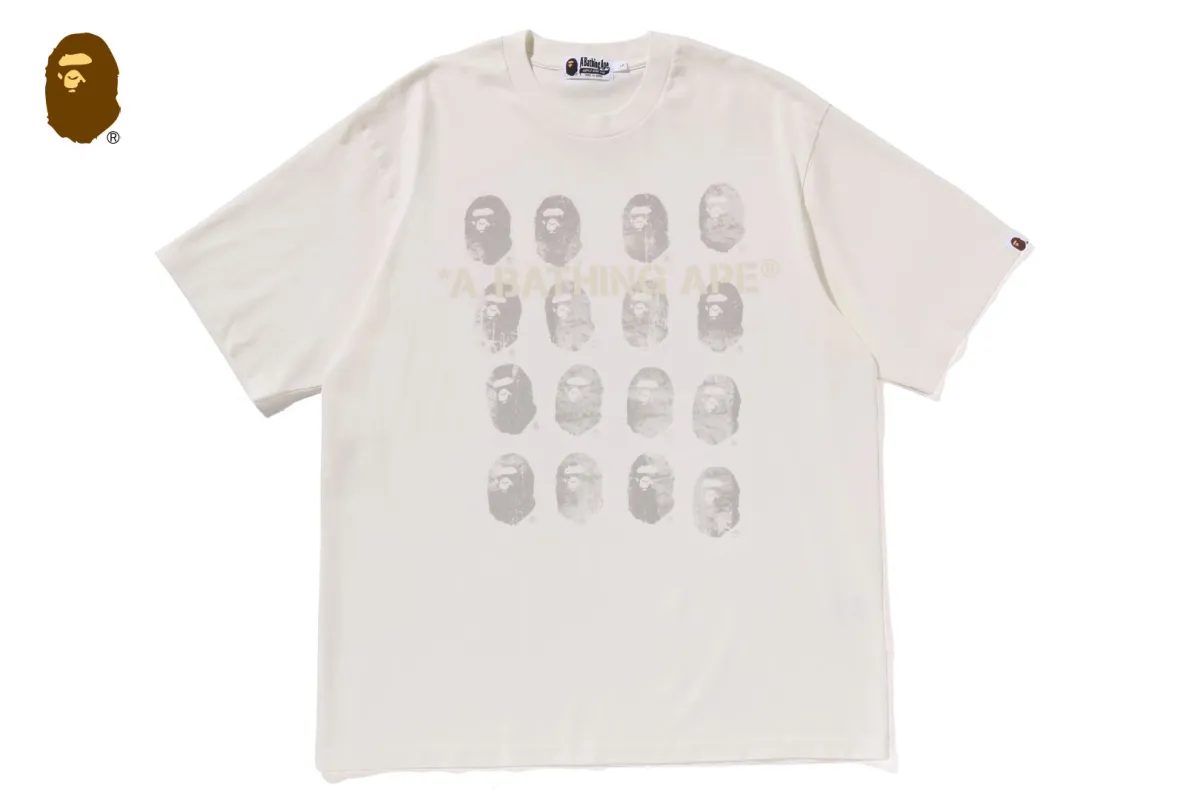 GARMENT DYE LOGO RELAXED FIT TEE sold by Bape