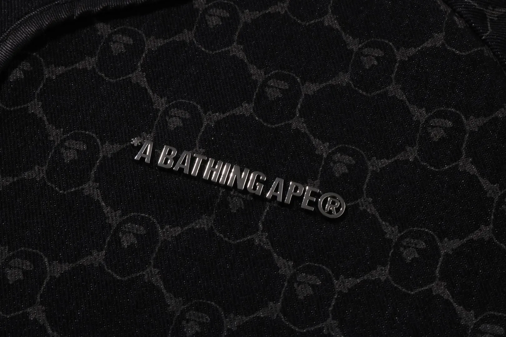 COLLEGE MONOGRAM BASEBALL SS DENIM SHIRT sold by Bape product image thumbnail 3