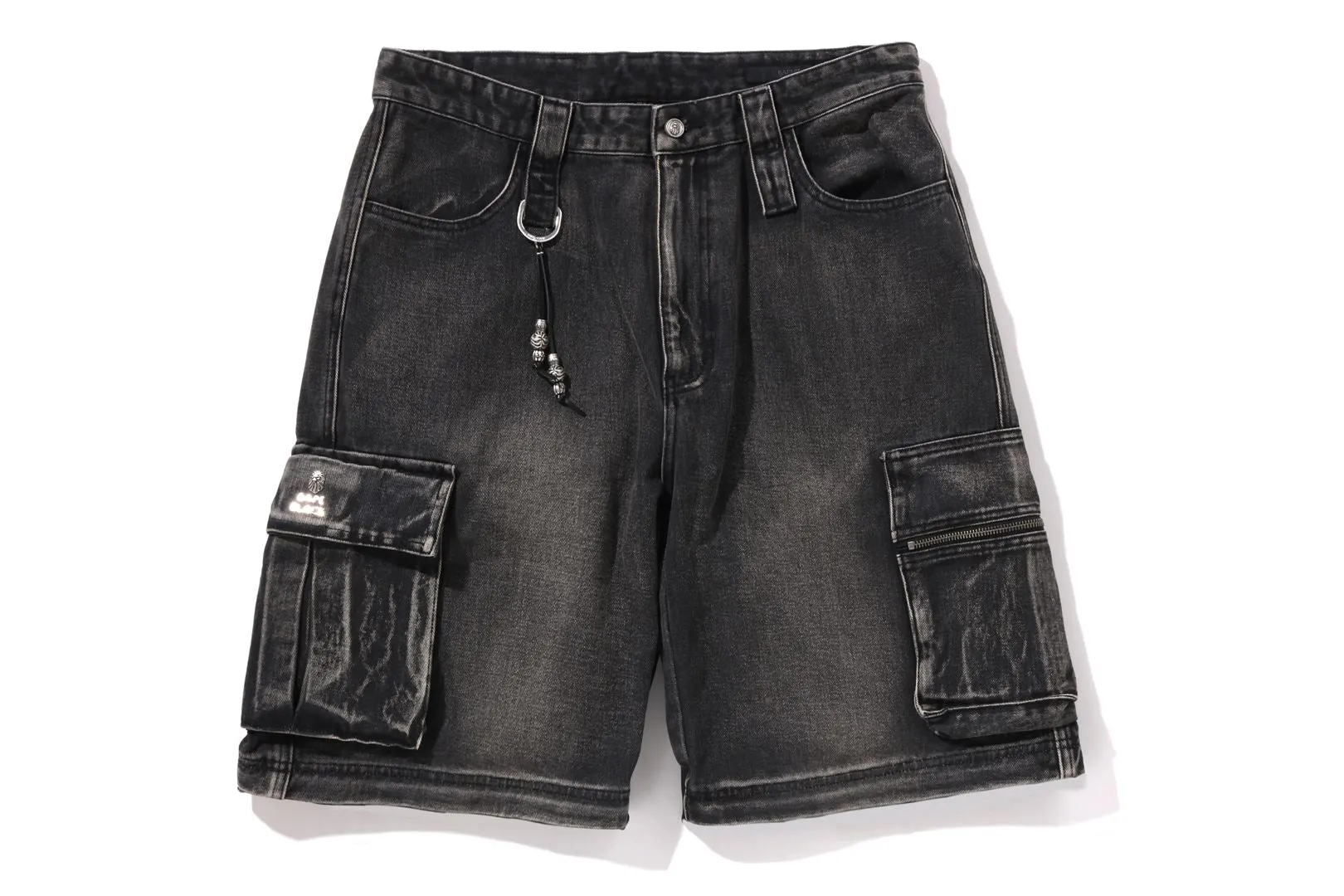 BAPE BLACK CARGO RIDER BIKER JEANS sold by Bape product image thumbnail 3