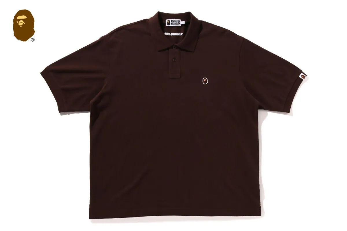 ONE POINT RELAX FIT POLO SHIRT sold by Bape