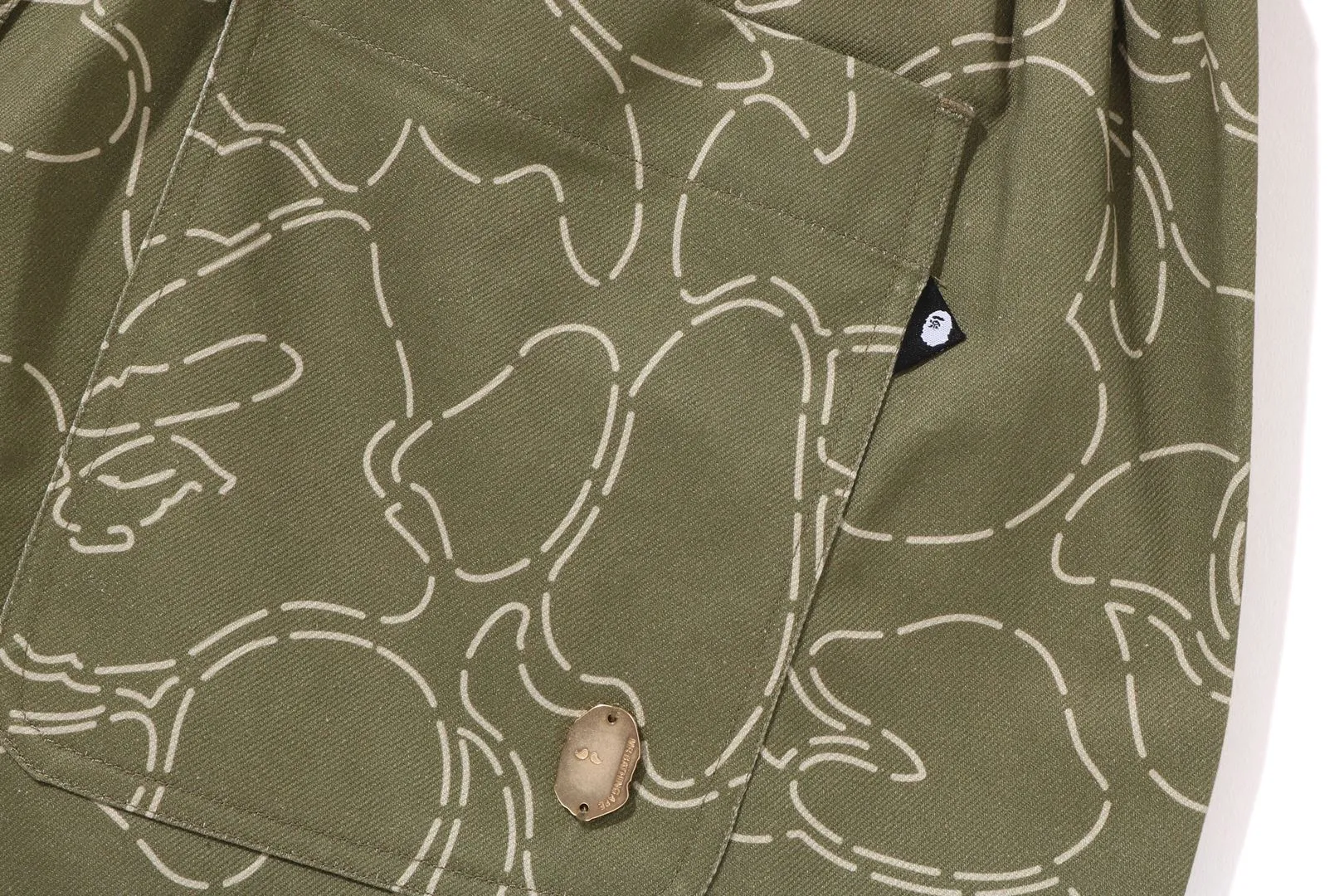 CAMO SPORTY SHORTS sold by Bape product image thumbnail 3