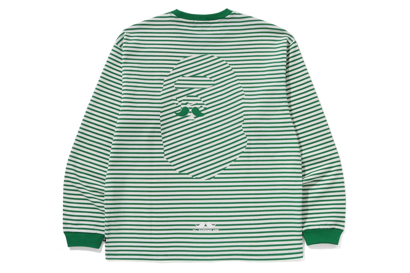 STRIPE LS PRINT TEE sold by Bape product image thumbnail 2