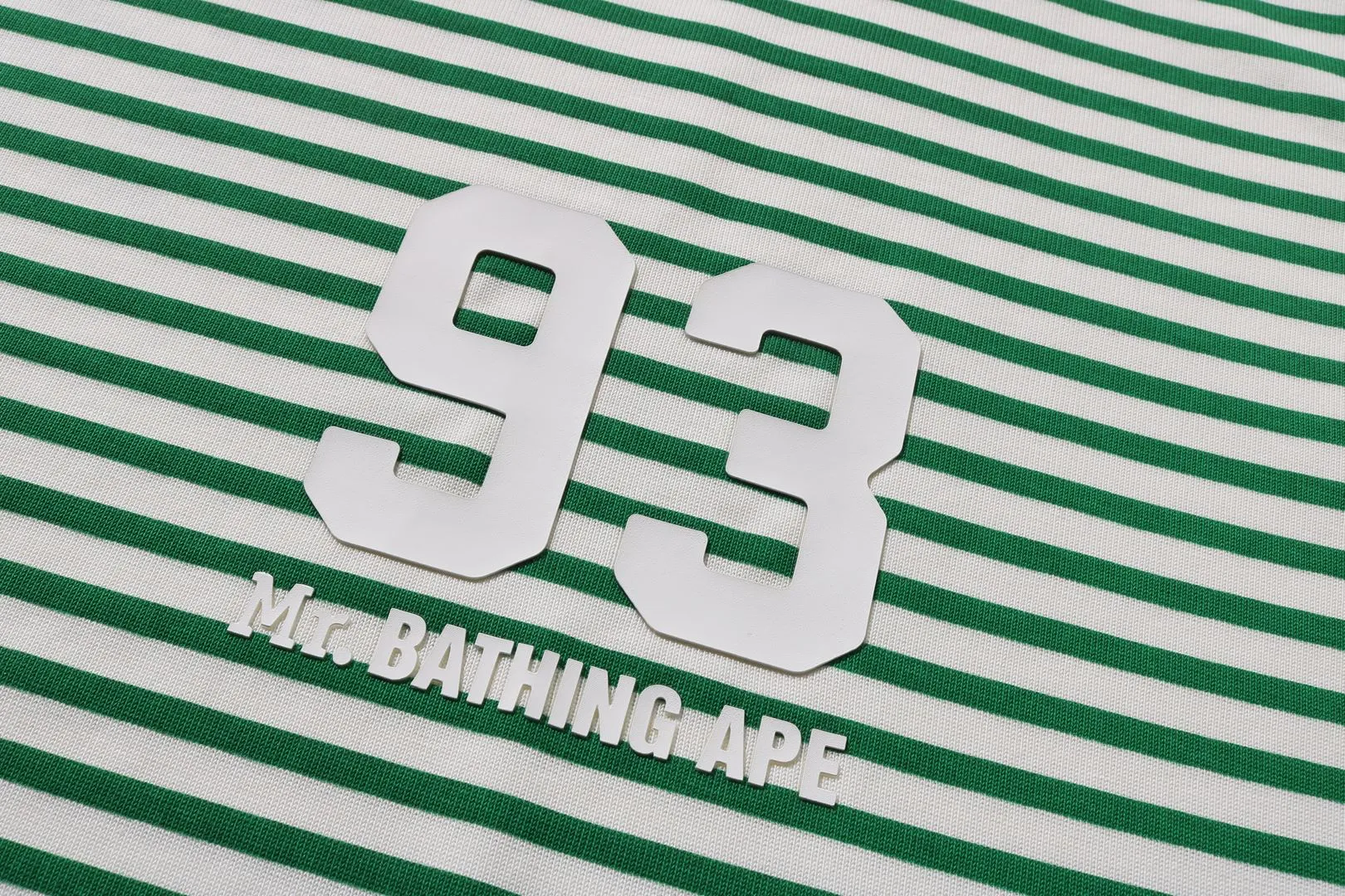STRIPE LS PRINT TEE sold by Bape product image thumbnail 3