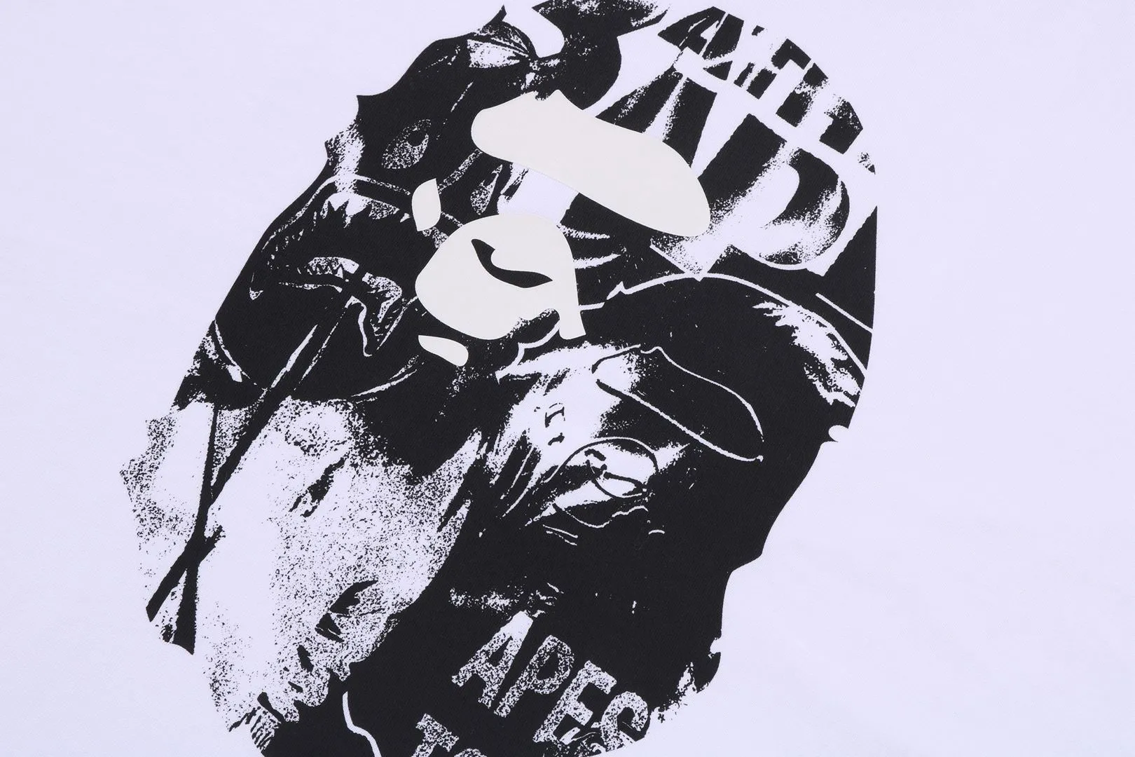 PHOTO PRINT APE HEAD RELAXED FIT TEE sold by Bape product image thumbnail 2