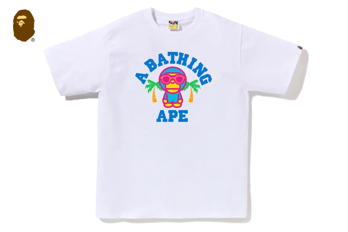 COLORS MILO COLLEGE SUMMER TEE sold by Bape