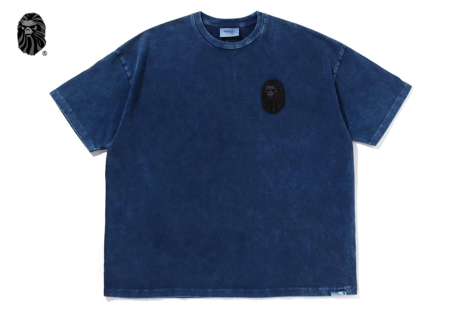 BAPE BLACK BAPE BADGE LOGO TEE #1 sold by Bape