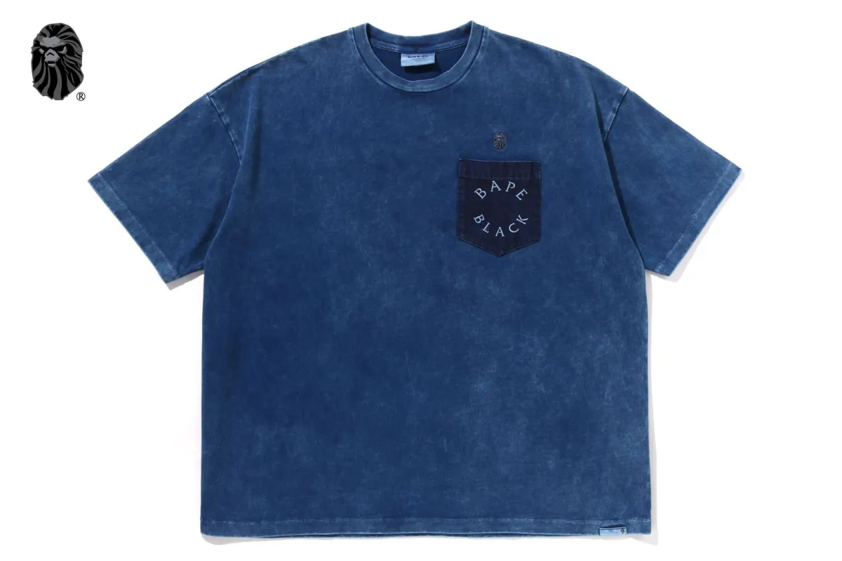 BAPE BLACK PAISLEY POCKET TEE #1 sold by Bape