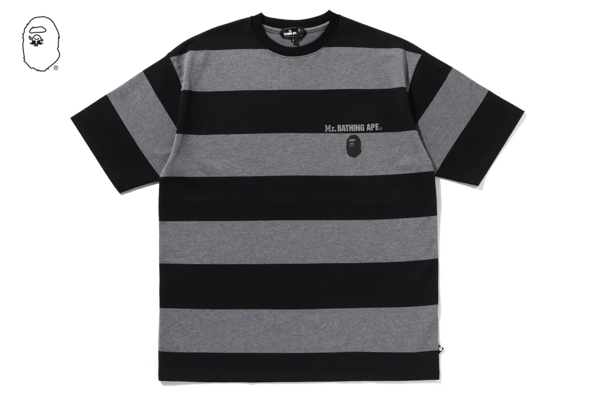 STRIPE PRINT TEE #4 sold by Bape