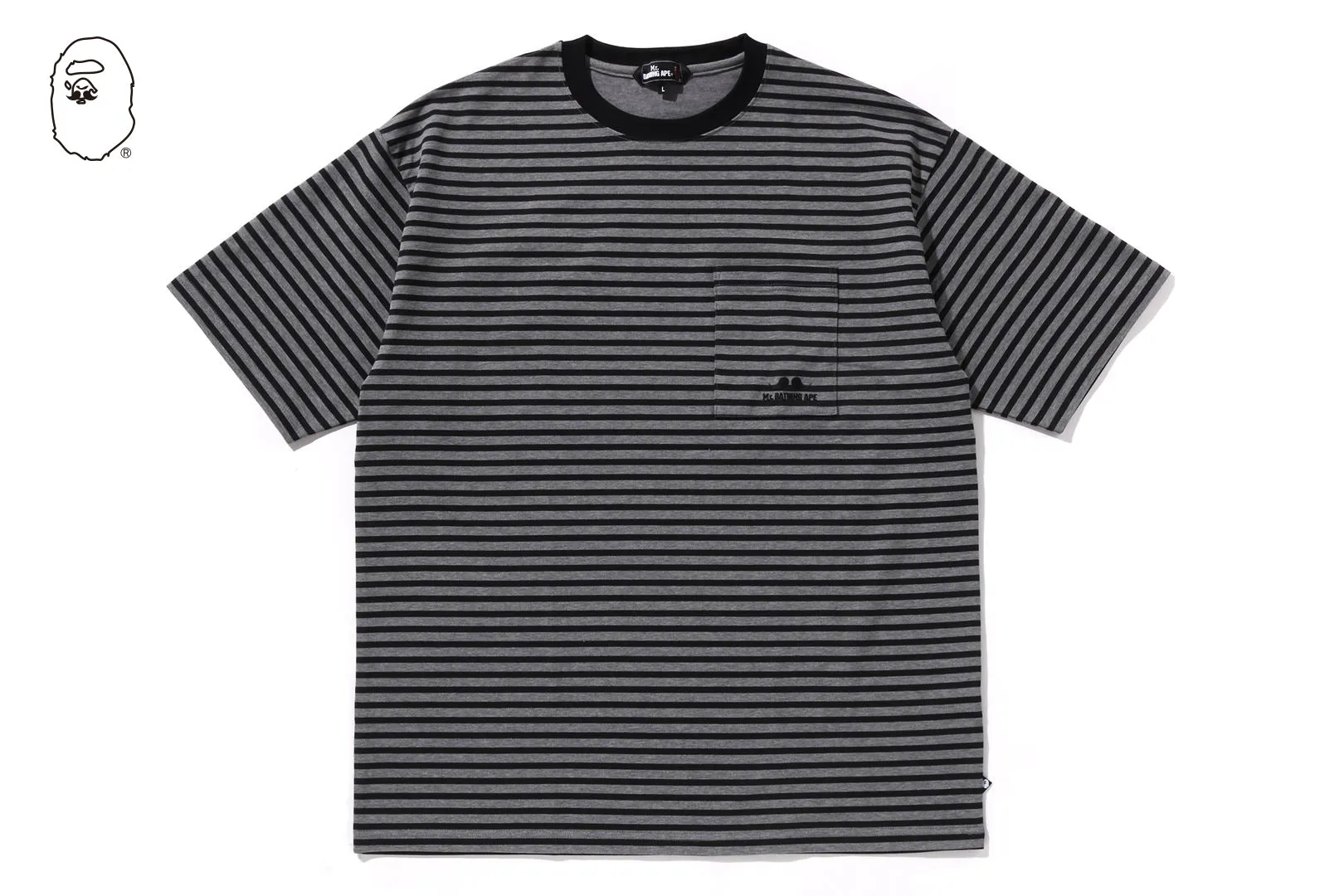 STRIPE PRINT TEE #1 sold by Bape