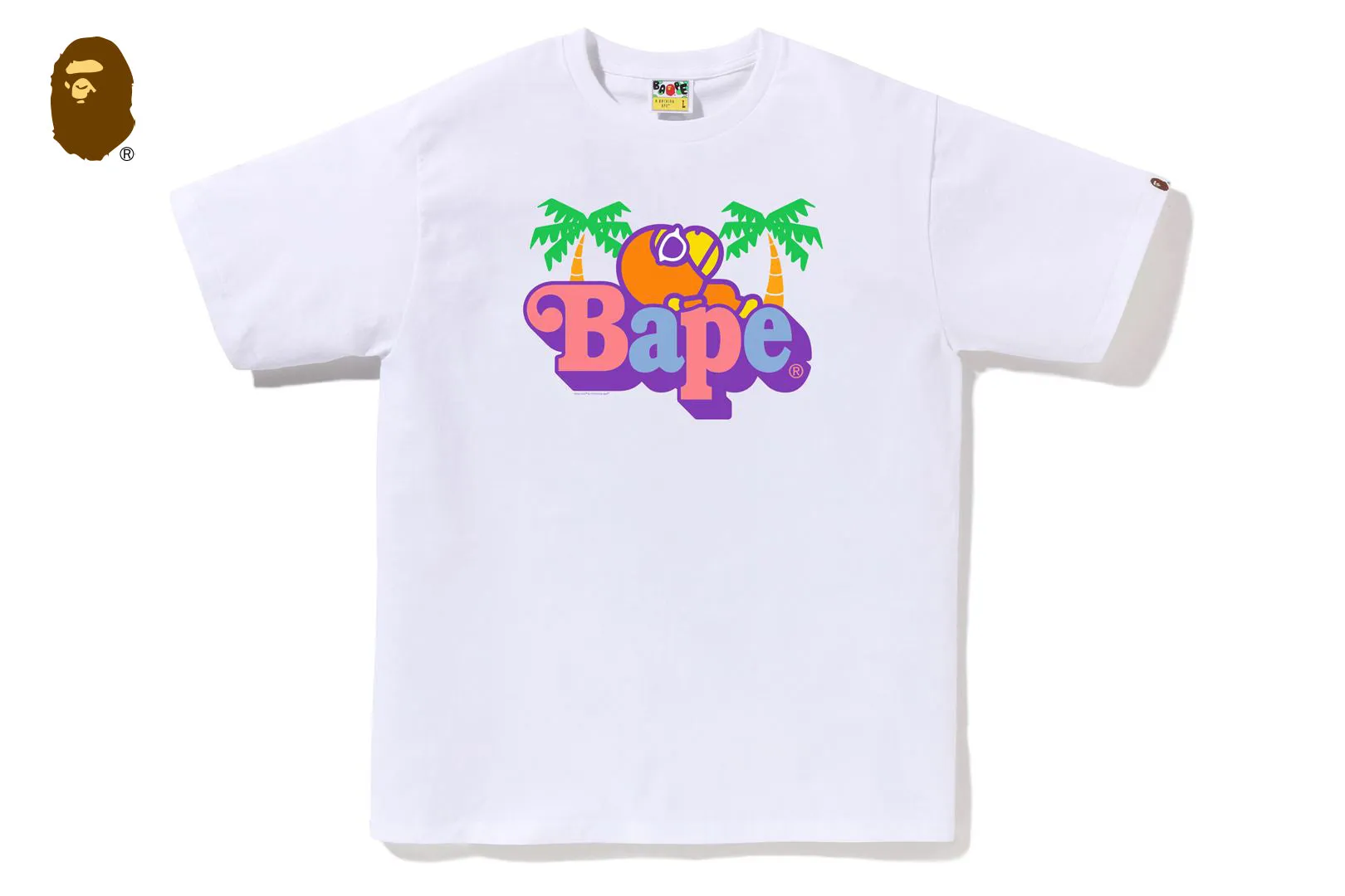 COLORS MILO ON BAPE SUMMER TEE sold by Bape