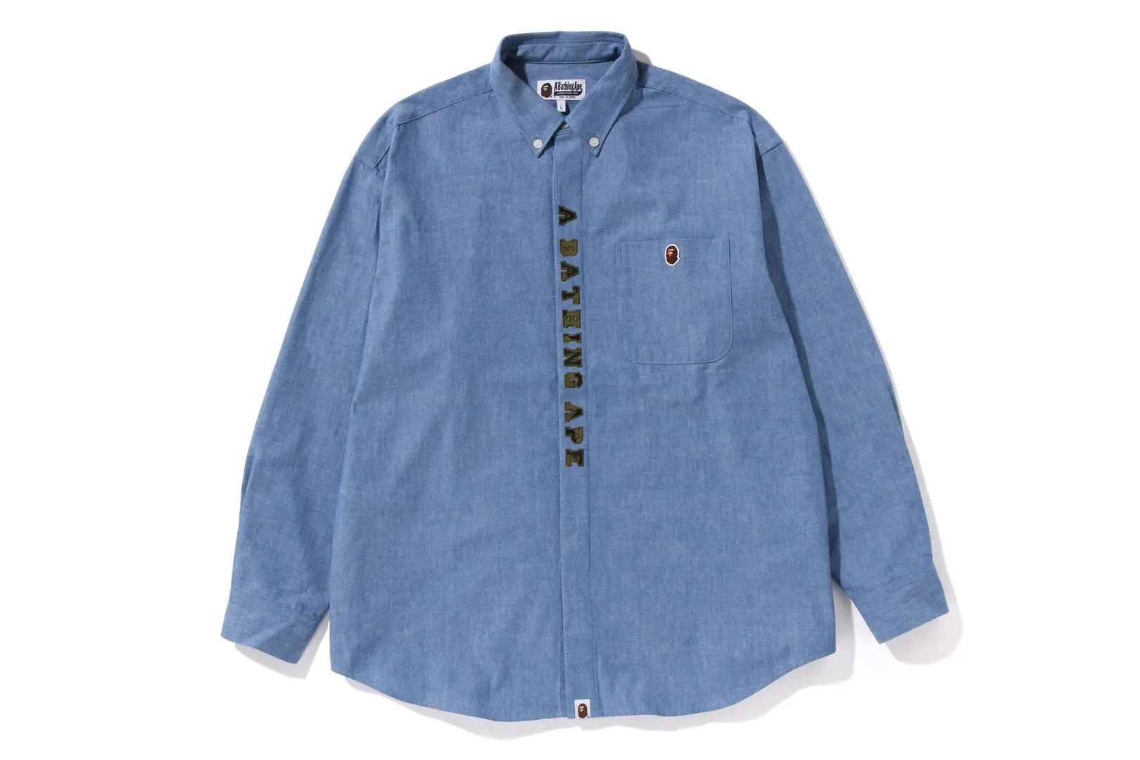 A BATHING APE APPLIQUE BD LOOSE FIT SHIRT sold by Bape product image thumbnail 3