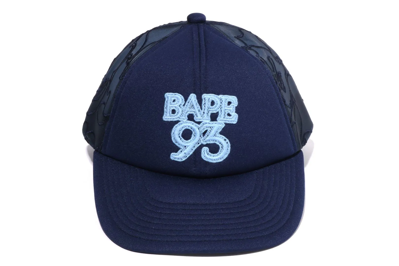LINE CAMO JACQUARD MESH BLOCKING LOGO CAP sold by Bape product image thumbnail 2