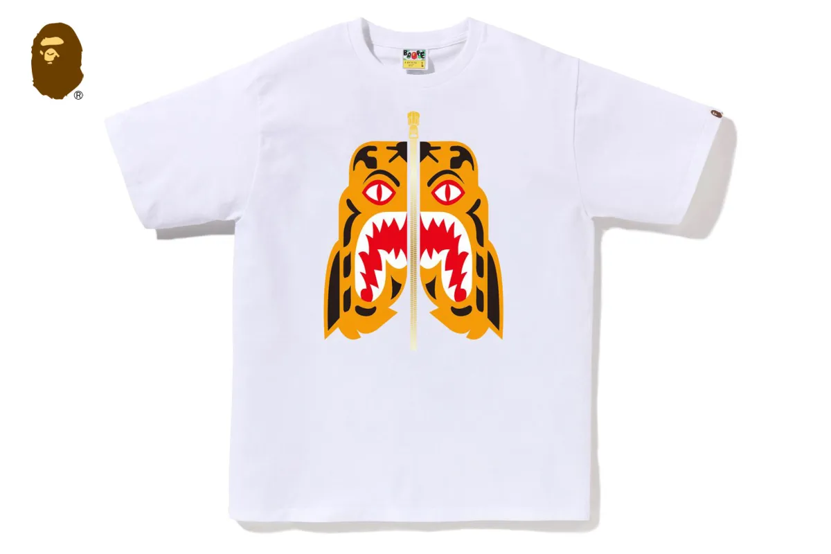 COLORS TIGER TEE sold by Bape