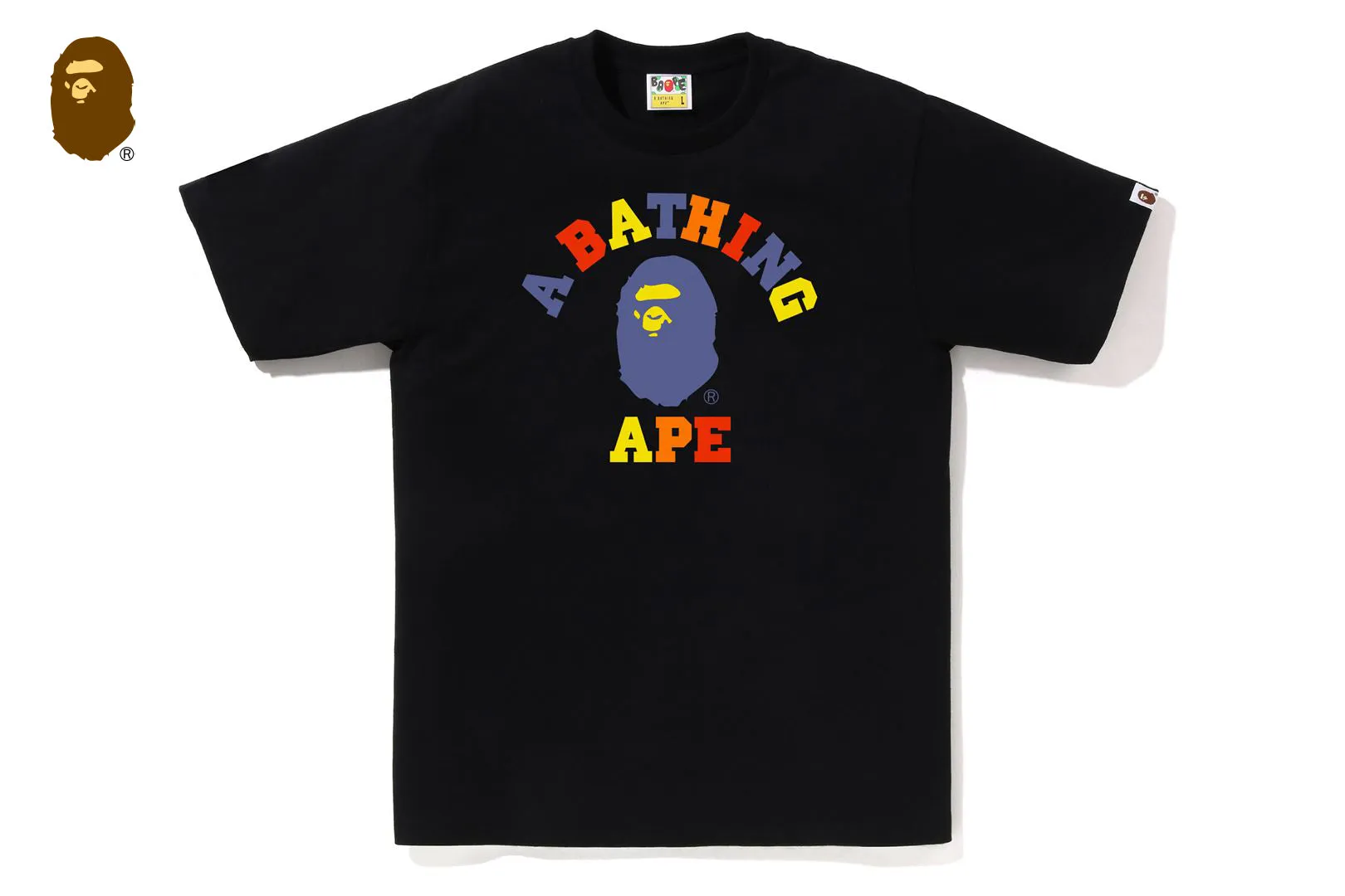 COLORS COLLEGE TEE sold by Bape product image thumbnail 3