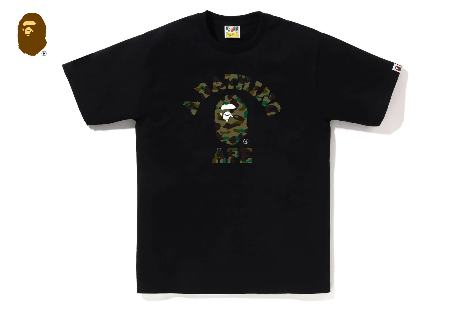 1ST CAMO COLLEGE TEE sold by Bape product image thumbnail 5