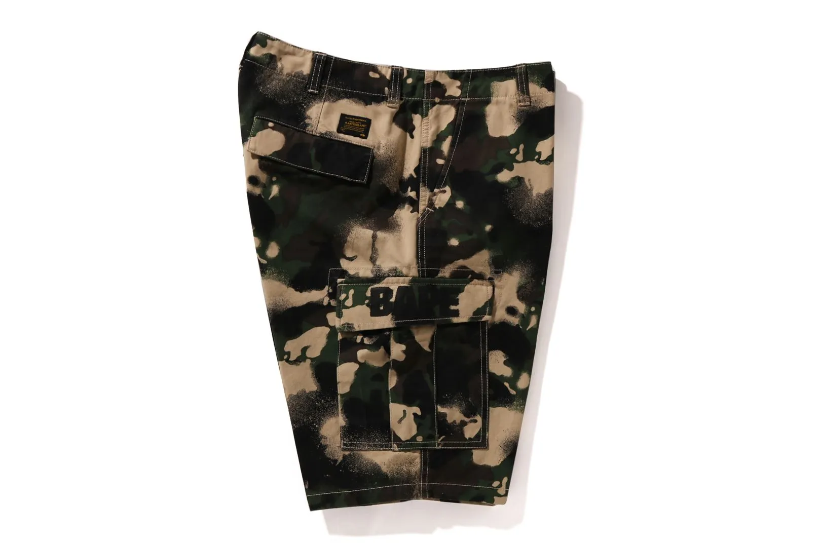 MAP CAMO REGULAR FIT CARGO SHORTS sold by Bape product image thumbnail 3