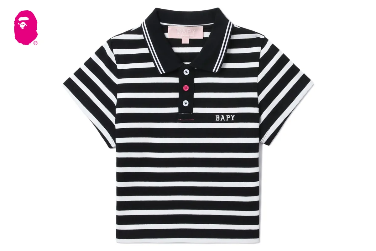 BAPY BODYCON POLO SHIRT sold by Bape