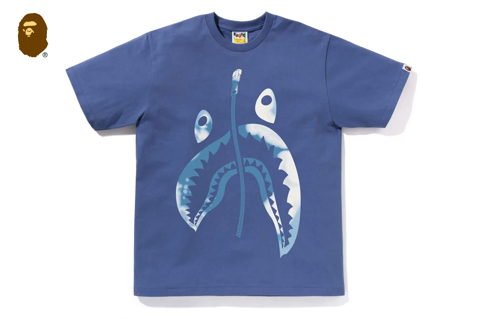 TIE DYE TWIST SHARK TEE sold by Bape product image thumbnail 5