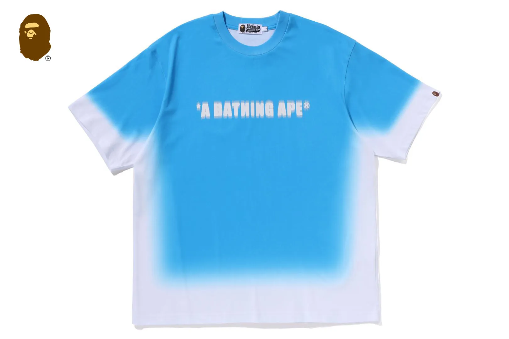 SPRAY PRINT BATHING APE LOGO RELAXED FIT TEE sold by Bape product image thumbnail 4