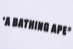 SPRAY PRINT BATHING APE LOGO RELAXED FIT TEE sold by Bape