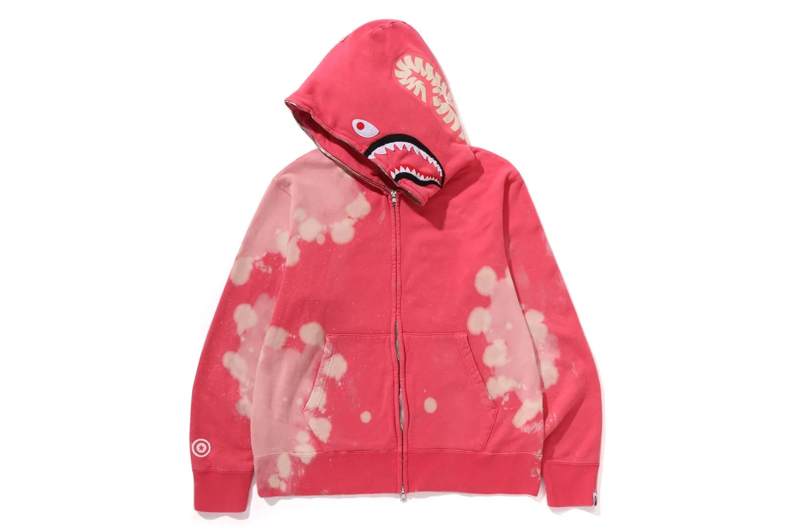 HAND DYE SHARK FULL ZIP HOODIE sold by Bape product image thumbnail 2