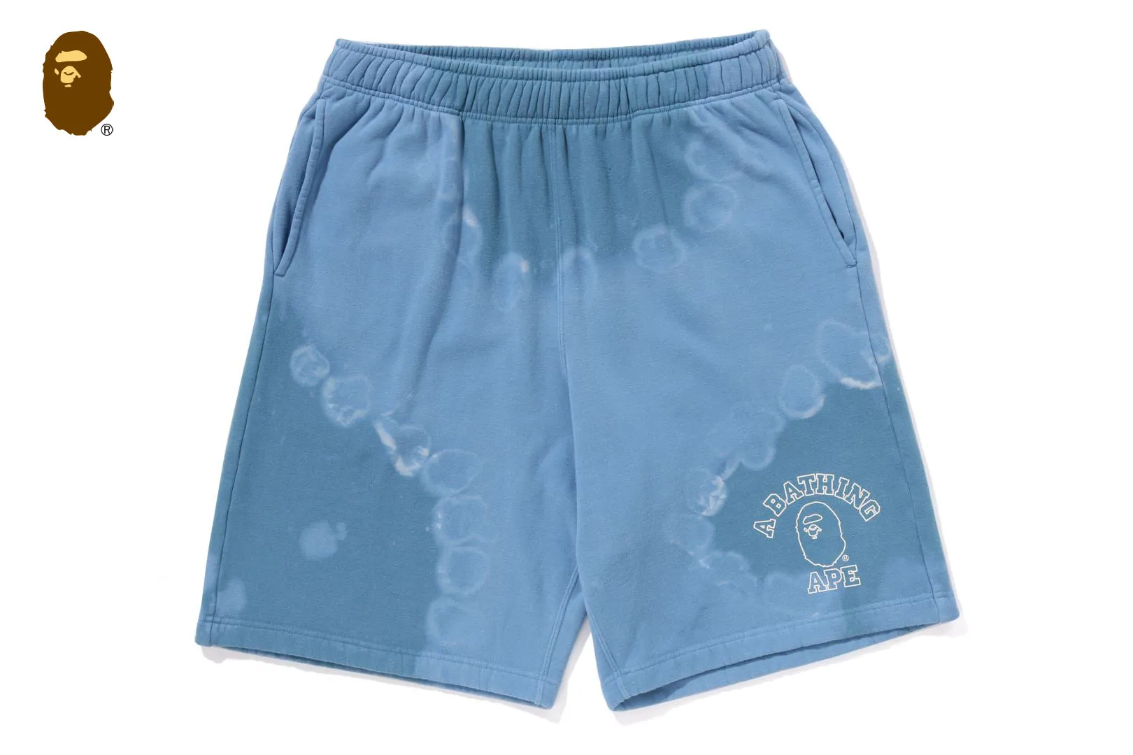 HAND DYE RELAXED FIT SWEAT SHORTS sold by Bape