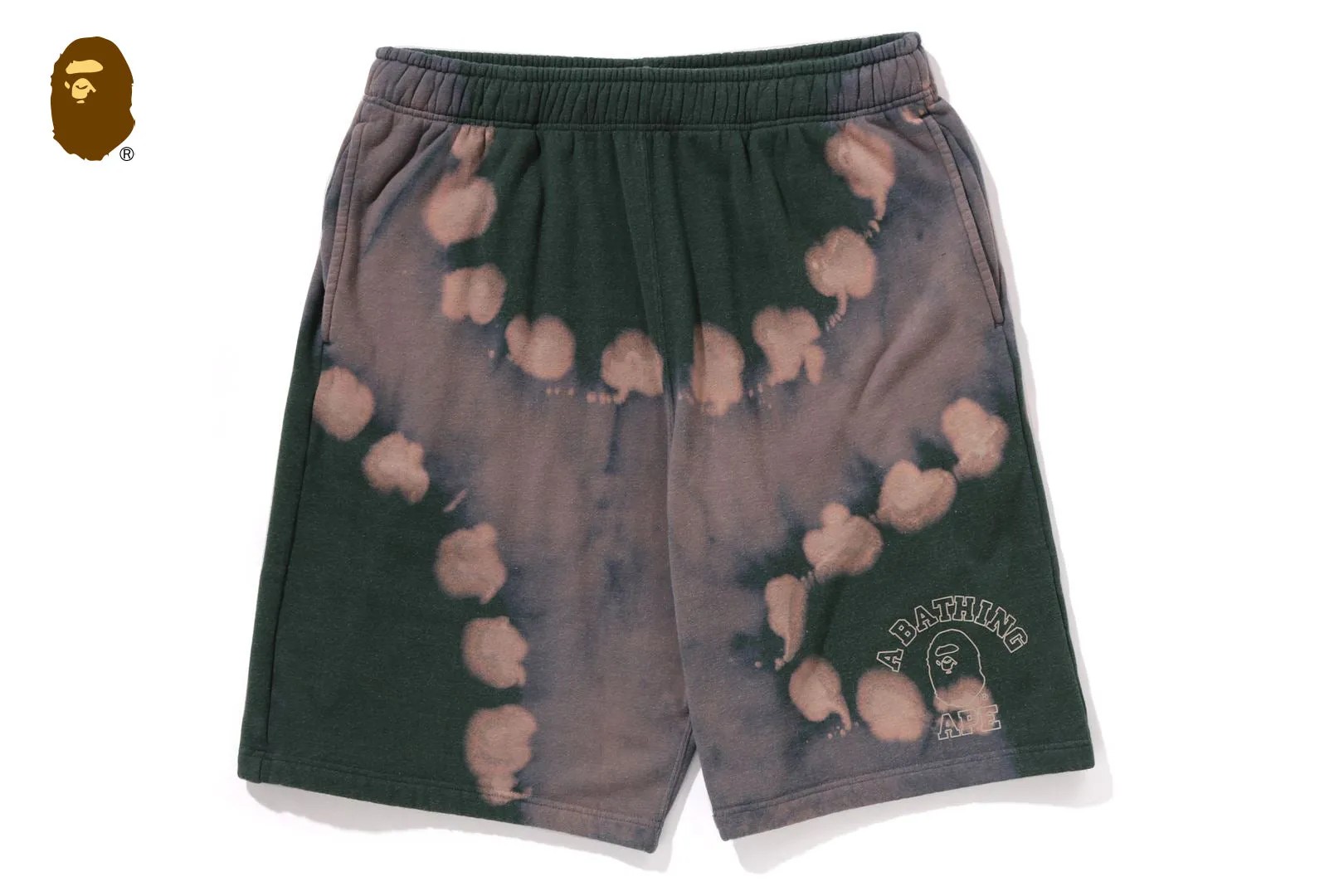HAND DYE RELAXED FIT SWEAT SHORTS sold by Bape product image thumbnail 5