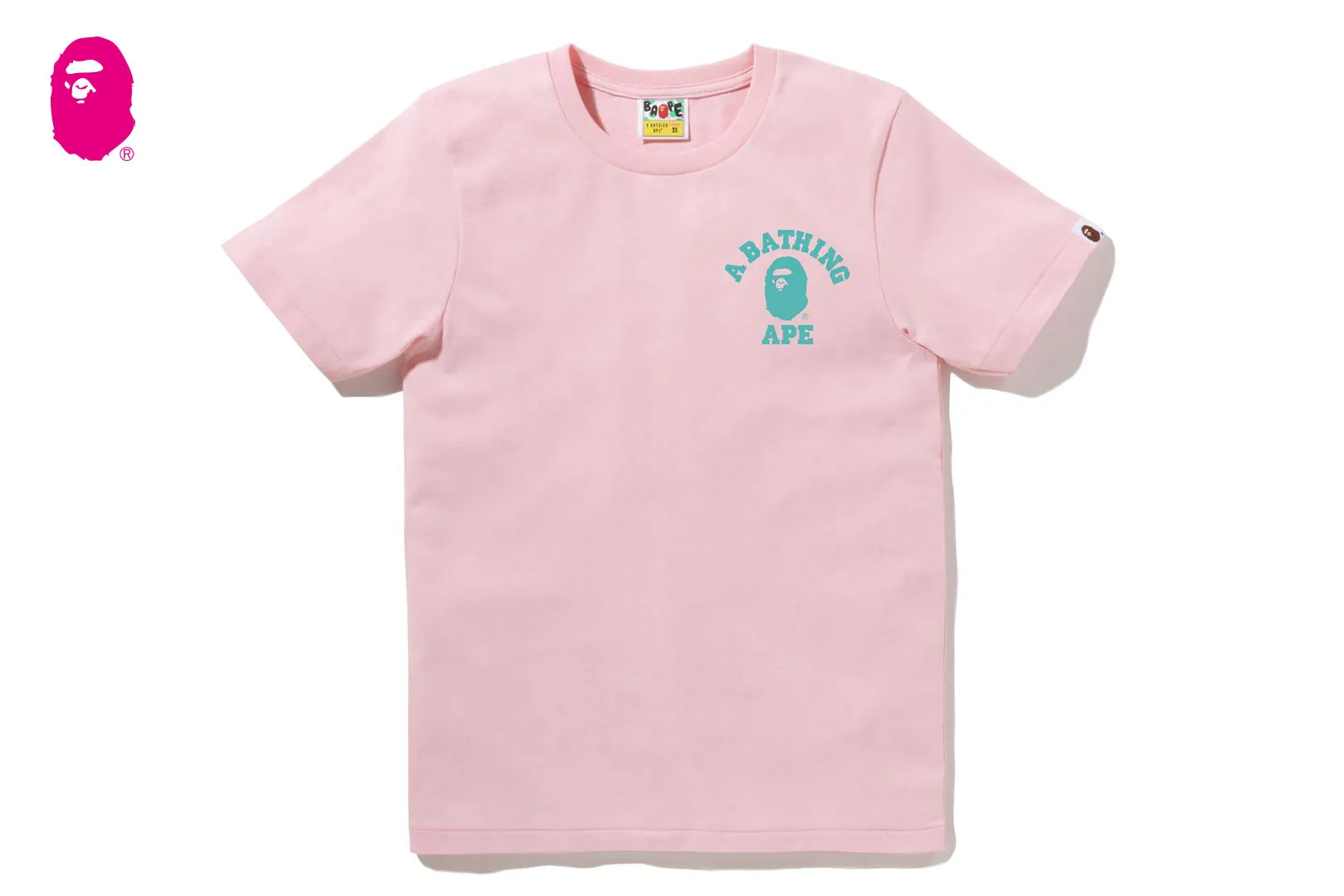COLLEGE ONE POINT TEE sold by Bape product image thumbnail 5