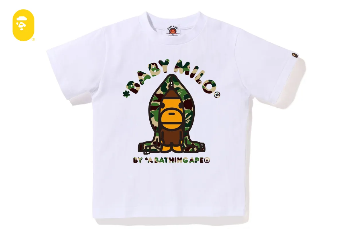 ABC CAMO MILO HOODIE TEE sold by Bape