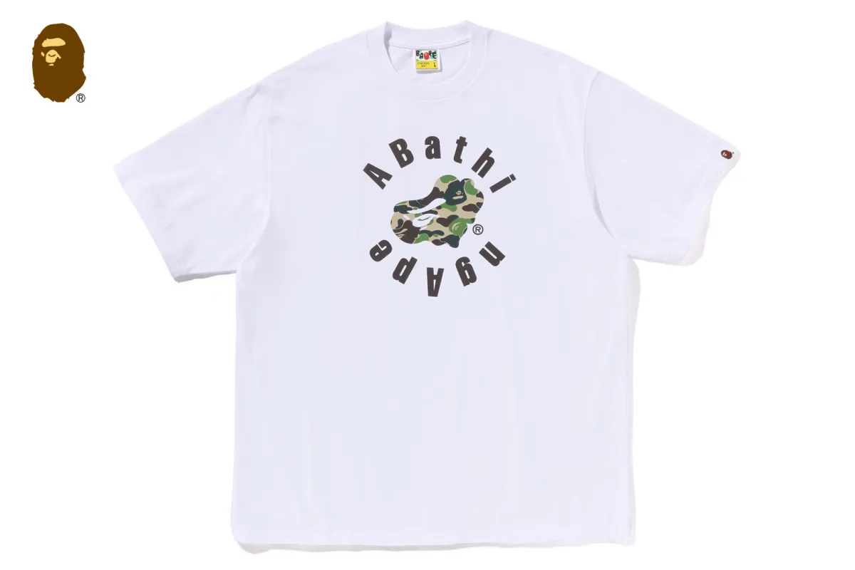 ABC CAMO HEART APE RELAXED FIT TEE sold by Bape