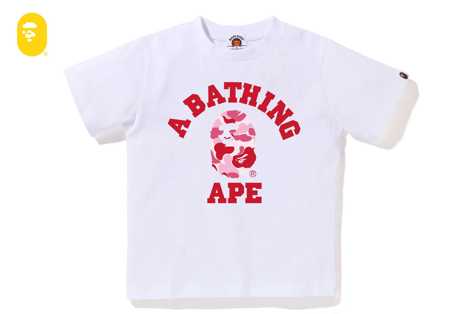 ABC CAMO COLLEGE TEE sold by Bape product image thumbnail 5