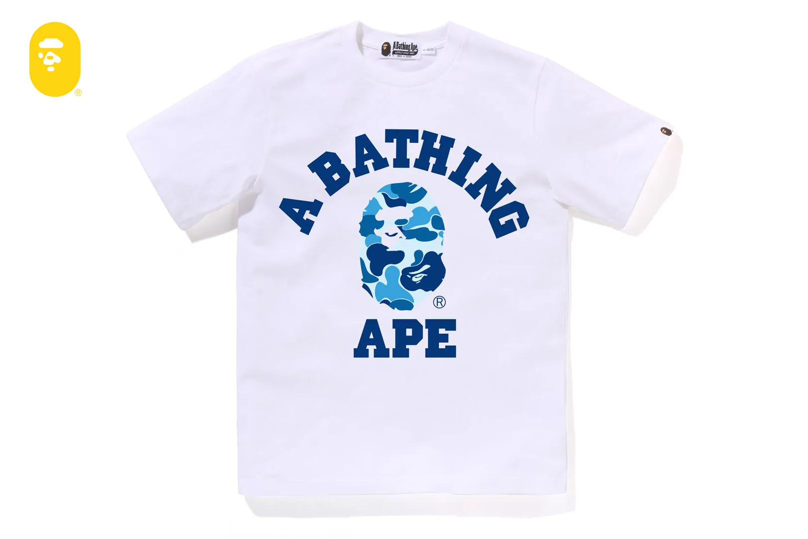ABC CAMO COLLEGE TEE sold by Bape product image thumbnail 3