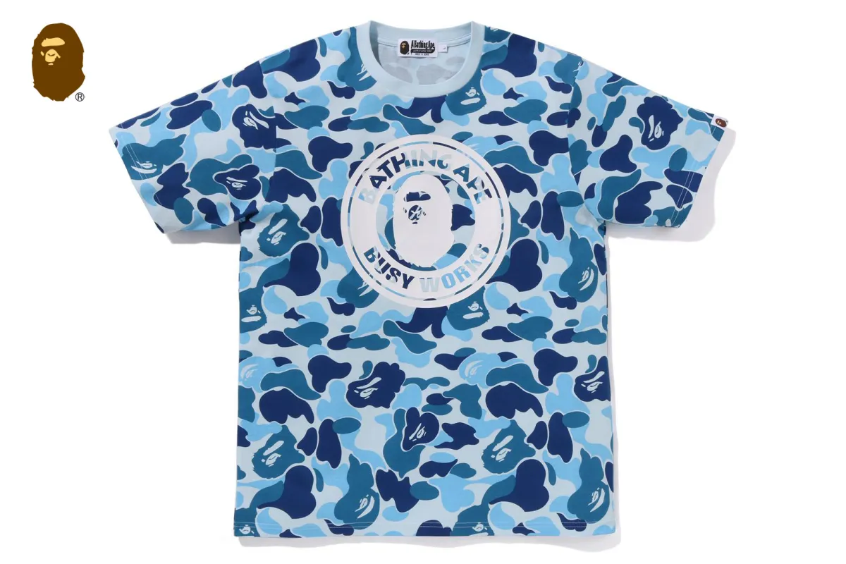 ABC CAMO BUSY WORKS TEE sold by Bape