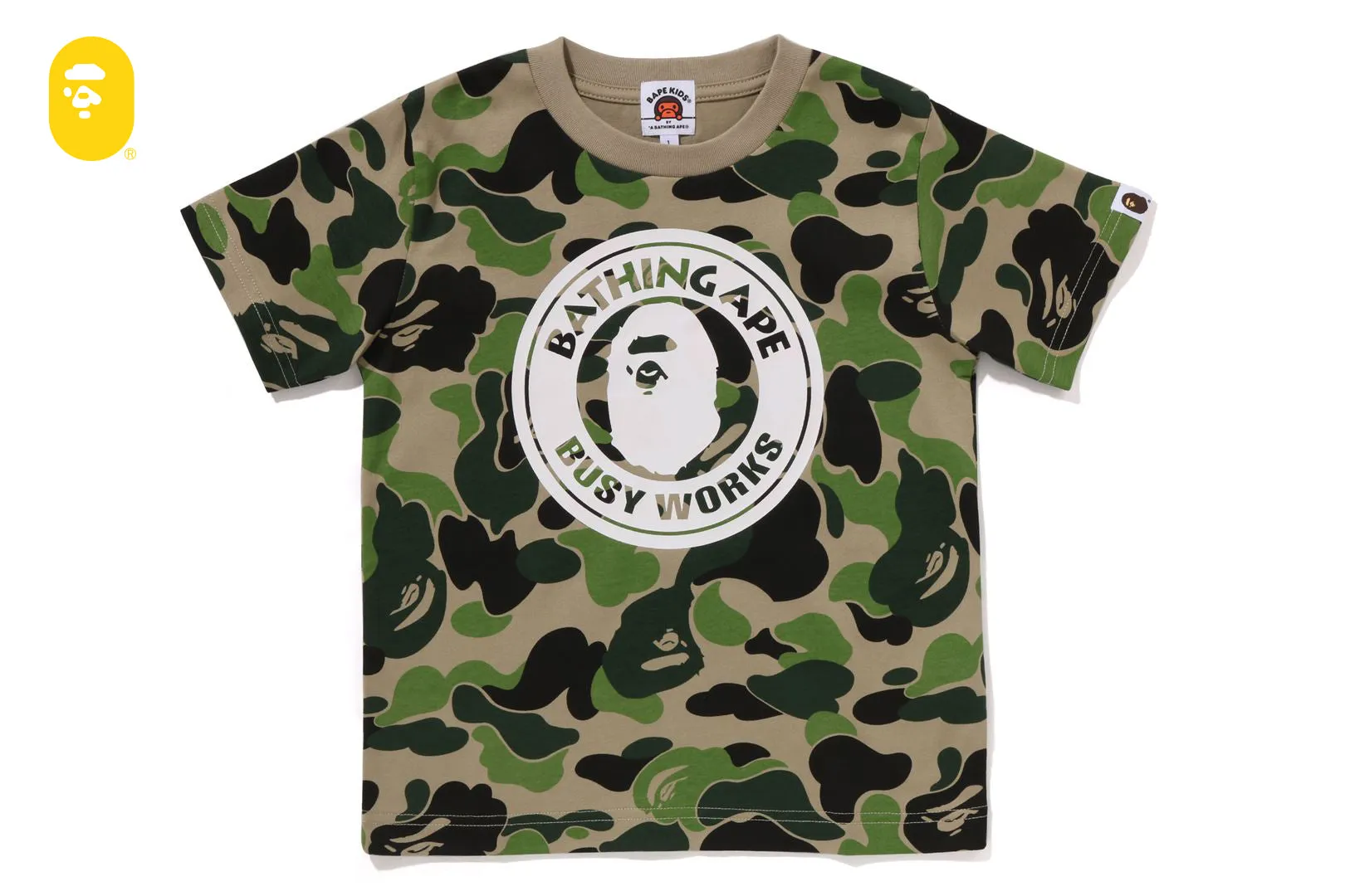 ABC CAMO BUSY WORKS TEE sold by Bape product image thumbnail 4